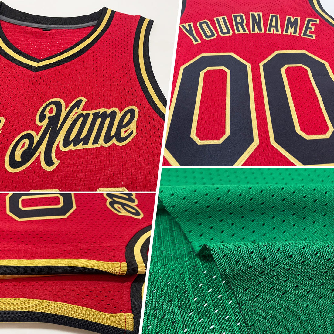 Custom Kelly Green Pink-White Authentic Throwback Basketball Jersey